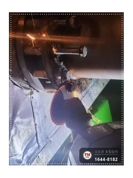 저수조 배관 부식 누수 스테인리스 부속 교체 제작 보수 용접 시공 사진 6
